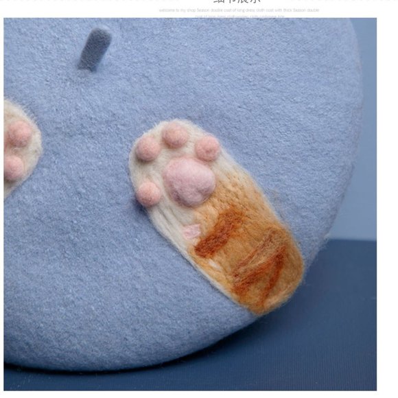 Luxury Designer Painter Hat | 100% Handmade Gift - Picture 4 of 5